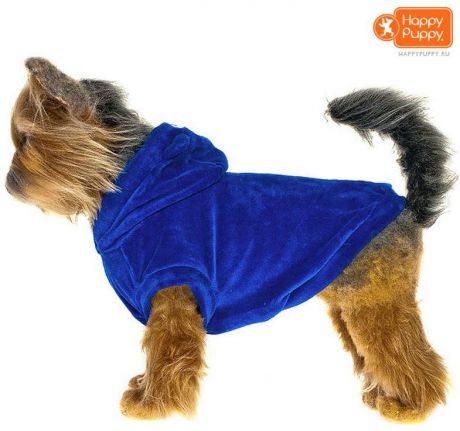 Куртка Happy Puppy Гламур цвет синий для собак (L)