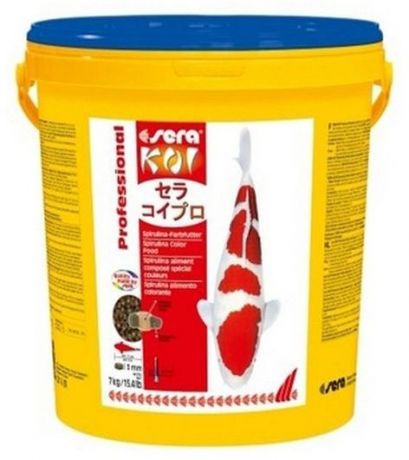 Корм Sera Koi Professional Spirulina Color для прудовых рыб (1 кг)