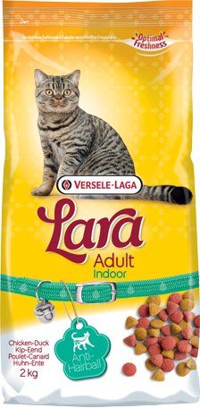 Сухой корм Lara Adult Indoor для кошек (2 кг, Цыпленок)