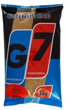 Прикормка Gf G-7 для ловли карпа (1 кг, Кукуруза)