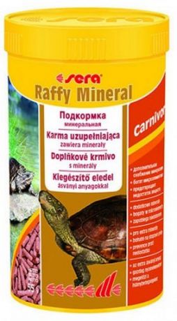 Корм Sera Raffy Mineral для рептилий (1 л, 250 г)