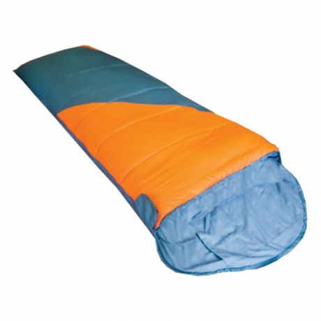 Спальный мешок TRAMP Fluff, правый (75х220 см, Оранжевый/Серый)