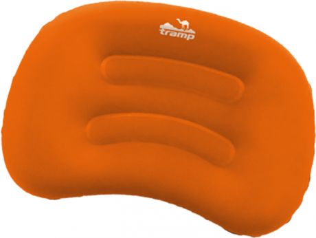Подушка Tramp TRA-160 надувная под голову (дорожная) (44 х 32 х 14 см ,Оранжевый$Серый)