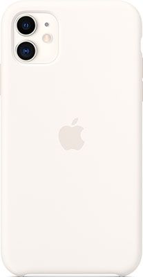 Чехол силиконовый Apple Silicone Case для iPhone 11 White MWVX2ZM/A
