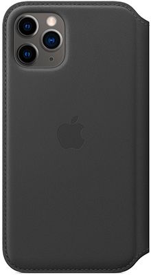 Чехол (флип-кейс) Apple iPhone 11 Pro Leather Folio - Black MX062ZM/A