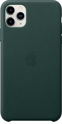 Чехол (клип-кейс) Apple iPhone 11 Pro Max Leather Case - Forest Green MX0C2ZM/A