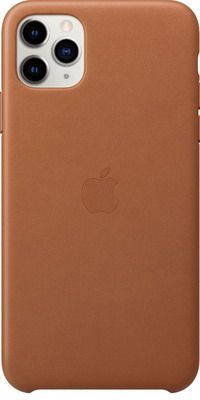 Чехол (клип-кейс) Apple iPhone 11 Pro Max Leather Case - Saddle Brown MX0D2ZM/A