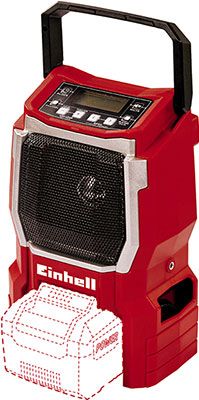 Радиочасы Einhell PXC TE-CR 18 Li-Solo 3408015