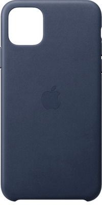 Чехол (клип-кейс) Apple iPhone 11 Pro Max Leather Case - Midnight Blue MX0G2ZM/A
