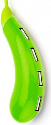 Разветвитель Bradex USB «БАКЛАЖАН» зеленый SU 0044