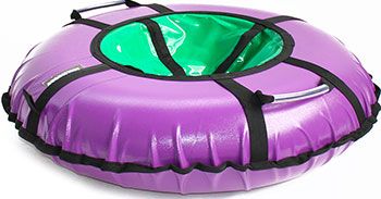 Тюбинг Hubster Ринг Хайп фиолетовый-салатовый (100см)
