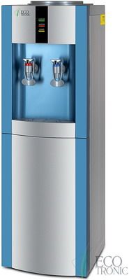 Кулер для воды Ecotronic H1-LCE silver-blue