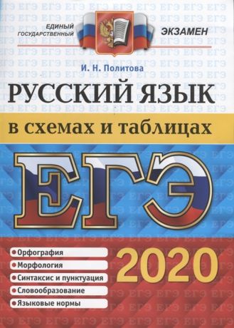 Политова И. ЕГЭ 2020 Русский язык в схемах и таблицах