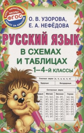 Узорова О., Нефедова Е. Русский язык в схемах и таблицах 1-4 классы