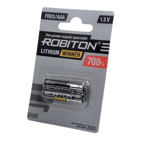 Батарейка ROBITON Lithium