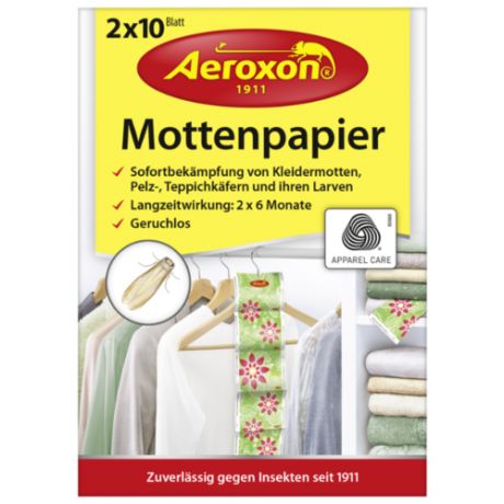 Подвеска Aeroxon Mottenpapier