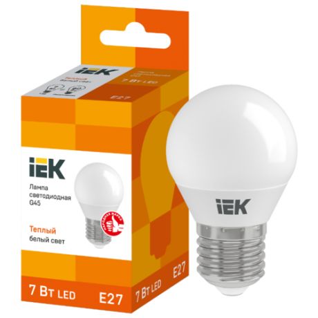 Лампа светодиодная IEK ECO шар