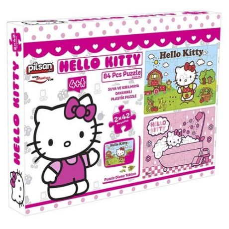 Набор пазлов pilsan Hello Kitty