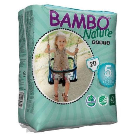 BAMBO трусики Nature 5 12-20 кг