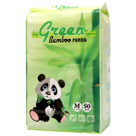 Green Bamboo Panda трусики M 7-