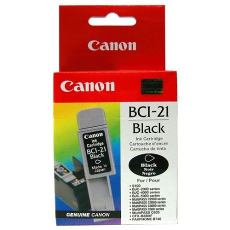 Картридж Canon BCI-21BK 0954A002