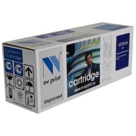 Картридж NV Print CC531A для HP