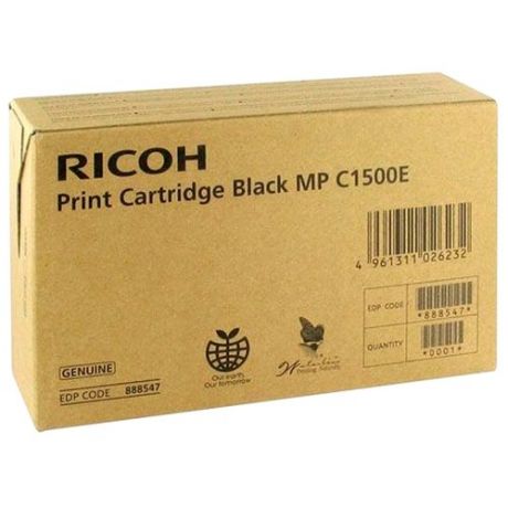Картридж Ricoh MP C1500E Black
