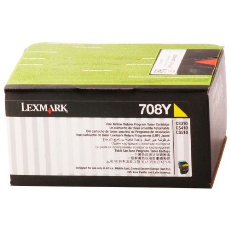 Картридж Lexmark 70C80Y0