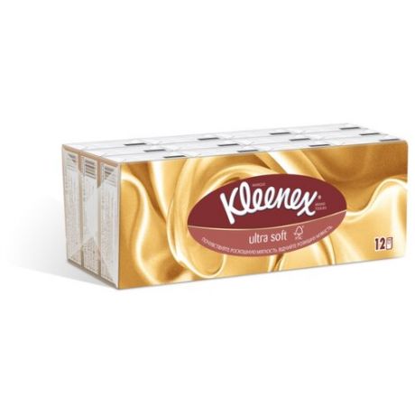 Платочки Kleenex Ultra soft 20