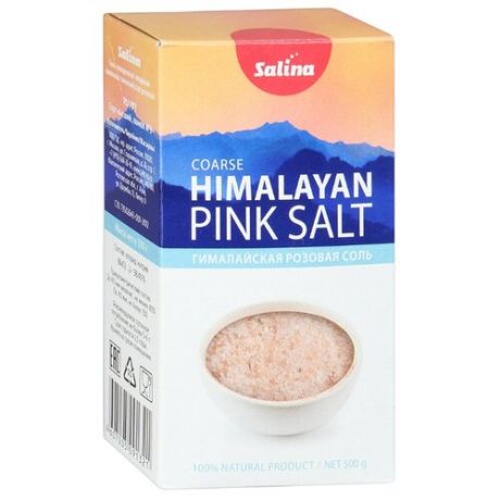 Salina соль розовая крупная