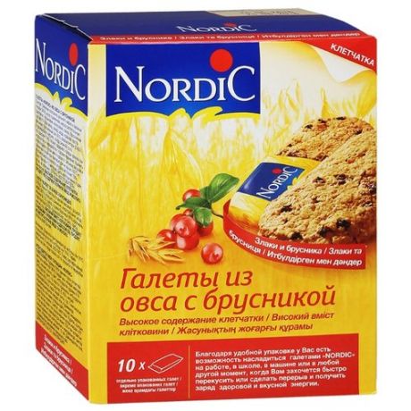 Галета Nordic из овса с