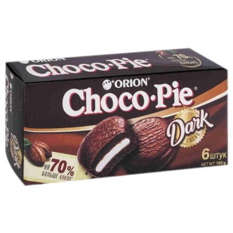 Пирожное Orion Choco Pie Dark