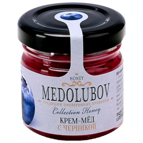 Крем-мед Medolubov с черникой