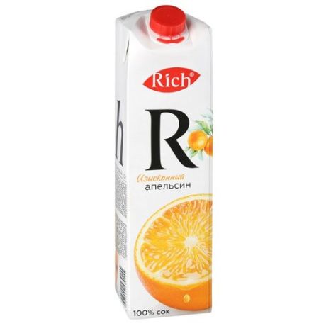 Сок Rich Апельсин с крышкой
