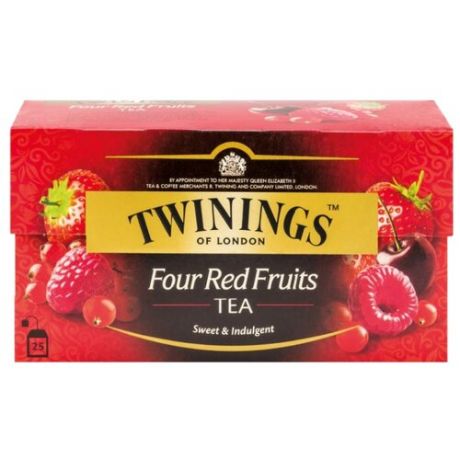 Чай черный Twinings Four red