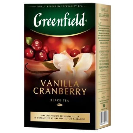 Чай черный Greenfield Vanilla