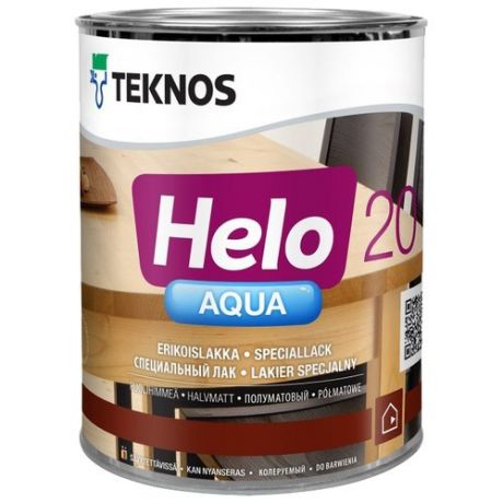 Лак TEKNOS Helo Aqua 20 0.9 л