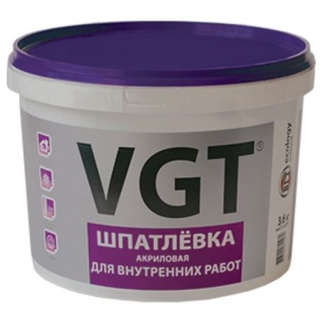 Шпатлевка VGT акриловая для