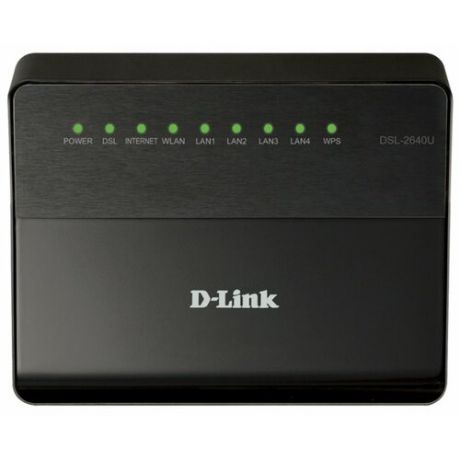 Wi-Fi роутер D-link DSL-2640U