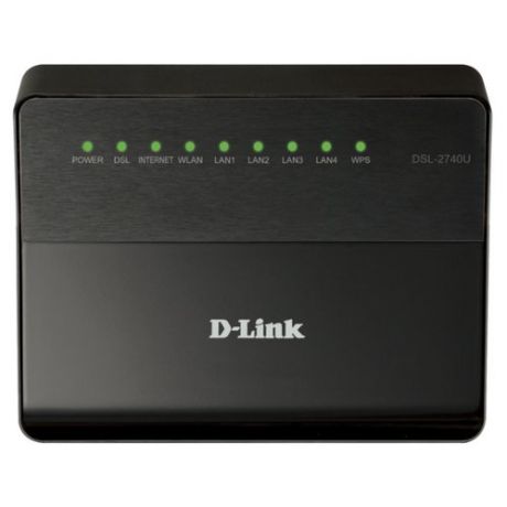 Wi-Fi роутер D-link DSL-2740U