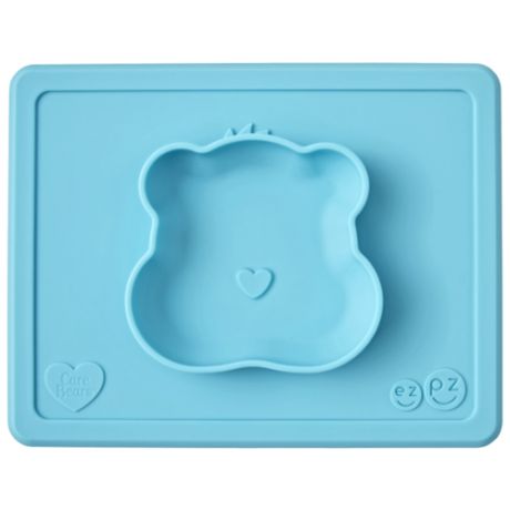 Тарелка EZPZ Happy bowl care bear