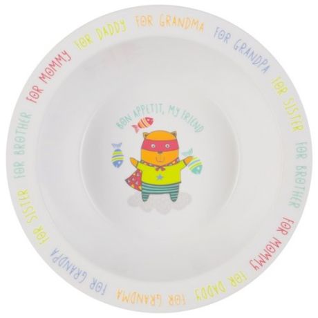 Тарелка Happy Baby глубокая 15016