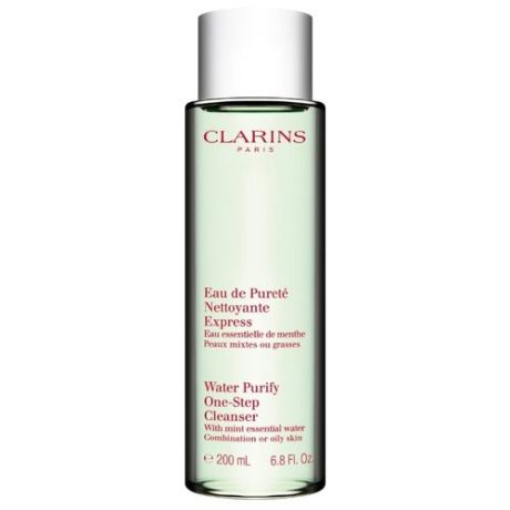 Clarins вода очищающая для