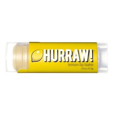 Hurraw! Бальзам для губ Lemon