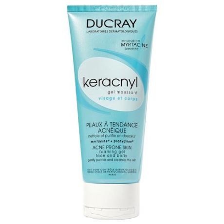 Ducray Keracnyl Очищающий гель