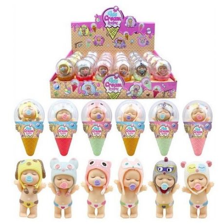 Пупс Junfa toys Ice Cream baby