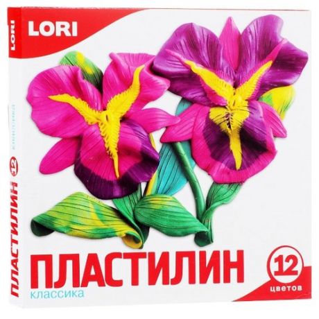 Пластилин LORI Классика 12