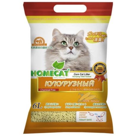 Комкующийся наполнитель Homecat