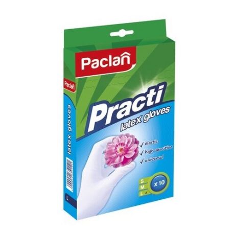 Перчатки Paclan Practi латексные