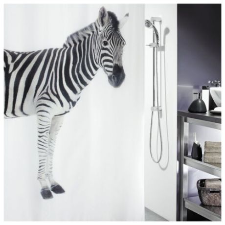 Штора для ванной Spirella Zebra